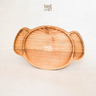 Khay gỗ ăn dặm, Khay gỗ Hình con cún