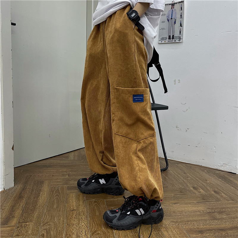 Quần Dài Ống Đứng Có Túi Lớn Thời Trang Mùa Xuân Hàn Quốc Cho Nam 22760 | BigBuy360 - bigbuy360.vn