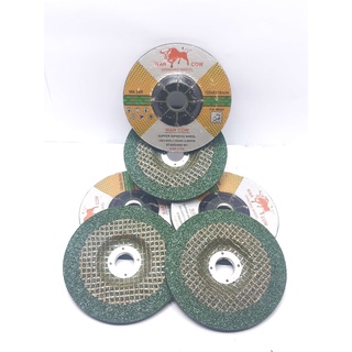 ĐÁ MÀI 1 TẤC "WAR COW" XANH (100*6*16 mm) CHUYÊN MÀI THÉP, INOX