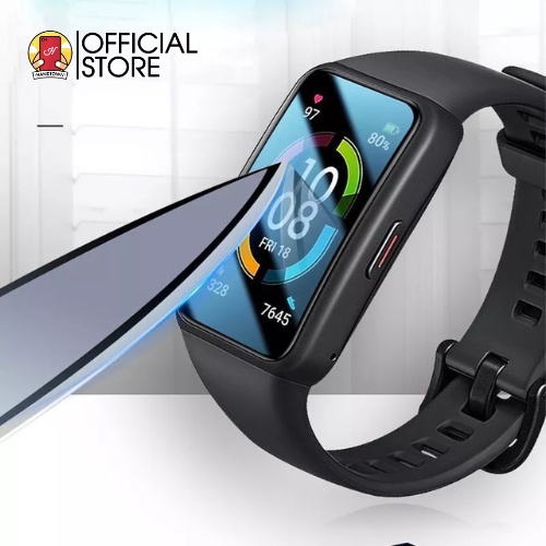 Miếng dán Kính Cường Lực Full Màn Đồng Hồ Huawei Band 7/6 Watch Fit 1/2/ ES Honor Band 6 3D Chống Vỡ Mép Handtown