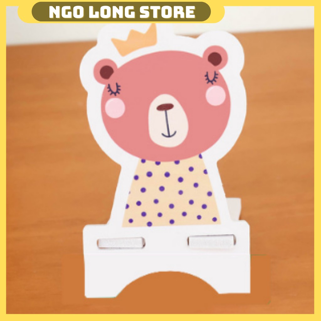 Giá Đỡ Điện Thoại Hình Thú Bằng Gỗ Siêu Cute đa chức năng có thể điều chỉnh | BigBuy360 - bigbuy360.vn