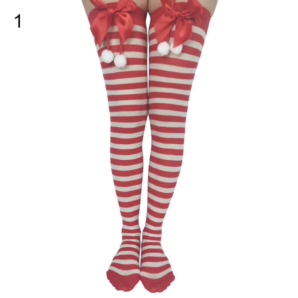 Đôi vớ dài đính nơ thời trang nữ tính