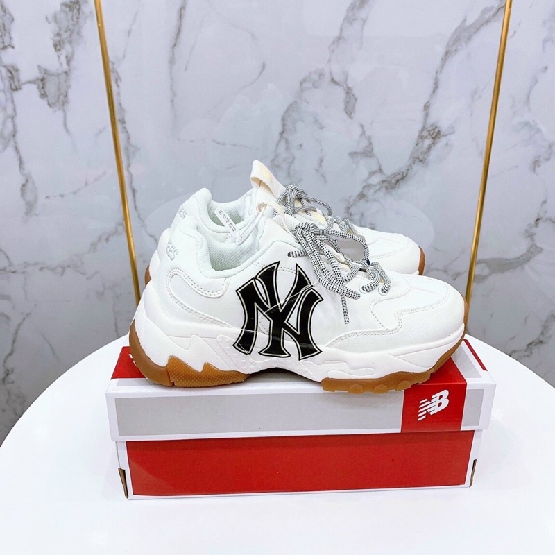 [Có size nam] Giày thể thao M.L.B chữ NY đen
