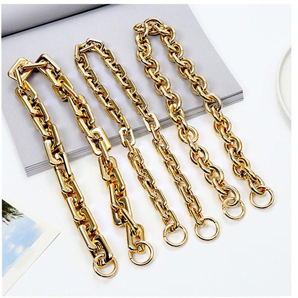ELEGANT Dây Đeo Túi Xách Bằng Kim Loại Lấp Lánh Tùy Chỉnh Thay Thế Tiện Dụng DIY