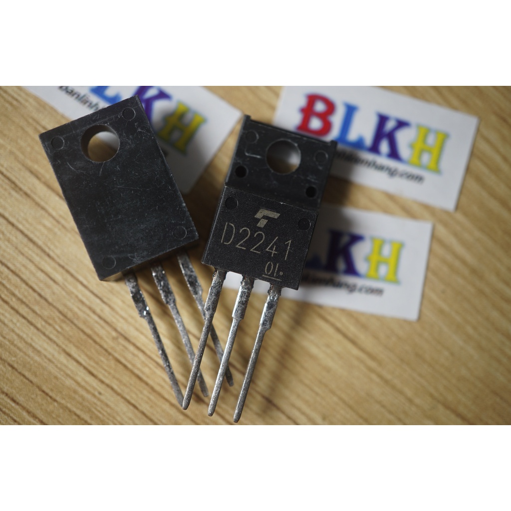 2 IC Transistor NPN 2SD2241 D2241 2241 TO-220F chính hãng Toshiba