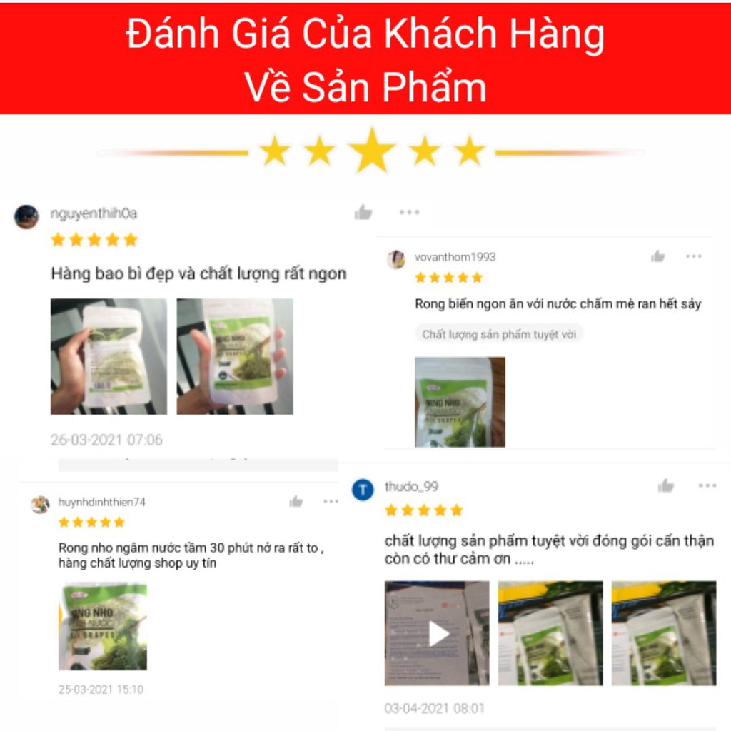 Rong nho tách nước [Combo 3 rong nho 100G / Kèm nước sốt mè rang kewpie chai 180ml ] Công nghệ tách nước nhật bản | BigBuy360 - bigbuy360.vn