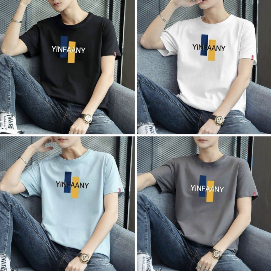 Áo Thun Tshirt Nam Nữ Unisex Chất Vải Thun Cộc Tay Yinfaany MAT165TH