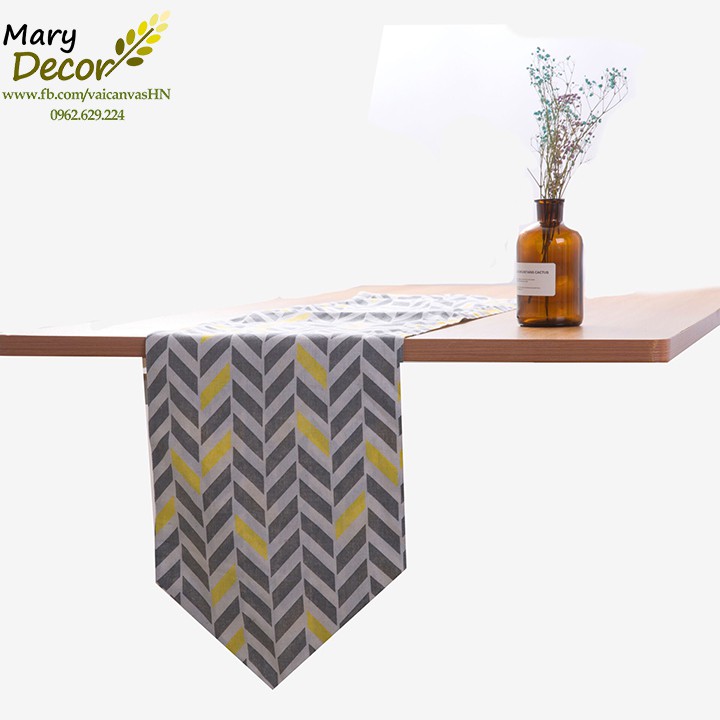 KHĂN RUNNER MARY DECOR - MŨI TÊN CÁCH ĐIỆU KR-F08