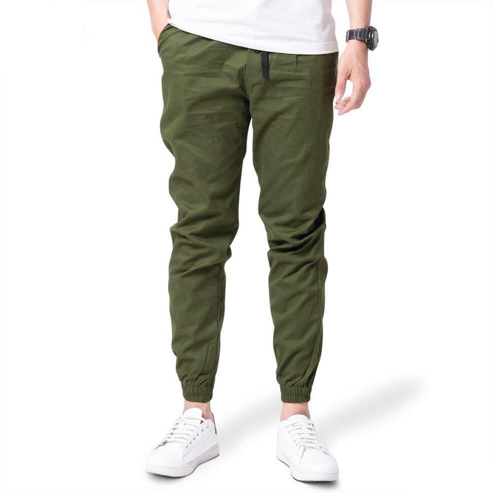 Quần Jogger Nam F8888 Xanh Rêu loại đẹp