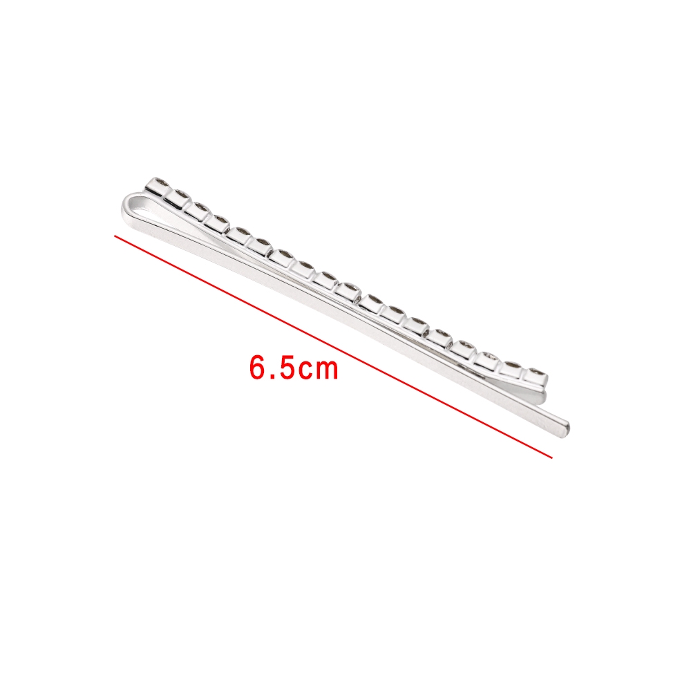 Kẹp tóc đính pha lê lấp lánh phong cách Hàn Quốc cho nữ