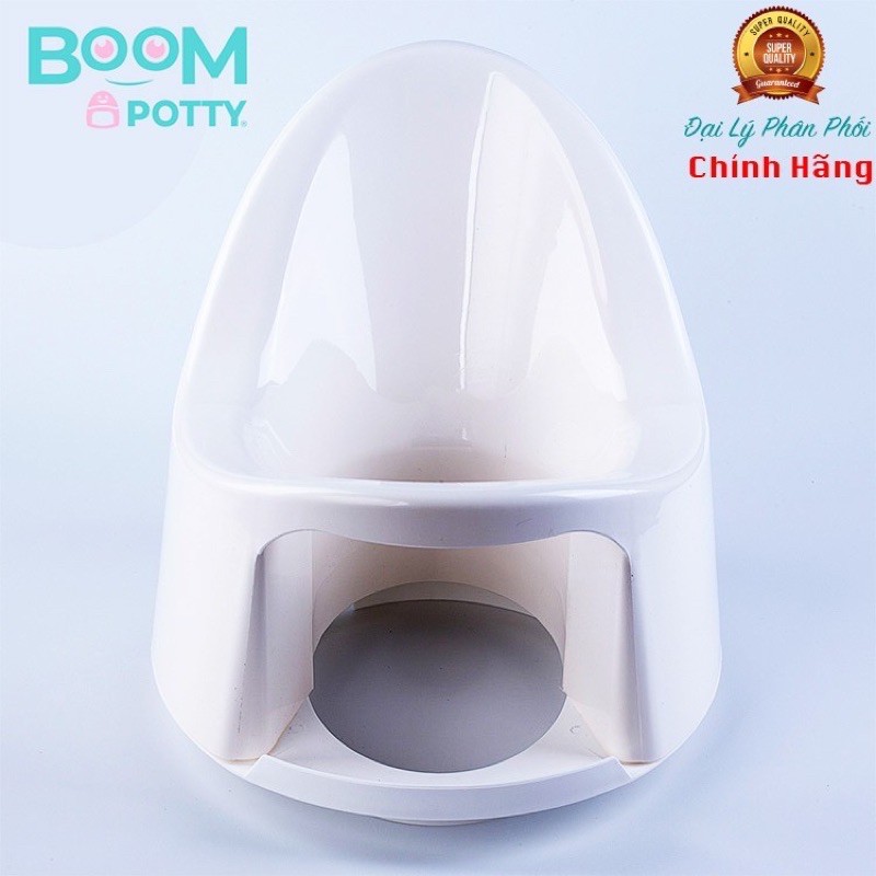Combo Ghế Ngồi Thu Nhỏ Bô Đa Năng Boom Potty Vệ Sinh Cho Bé Từ 7 Tháng  và 1 Đôi Đũa Tập Gắp Cho Bé