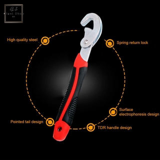 Multifunction Universal Adjustable Wrench Spanner Quick Snap Grip Tool