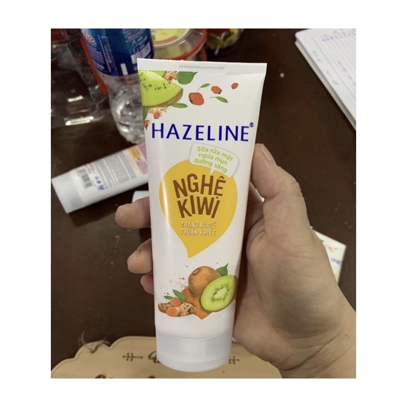 Sữa Rửa Mặt Hazeline Tuýp 100g (Nghệ/Yến Mạch/Matcha)
