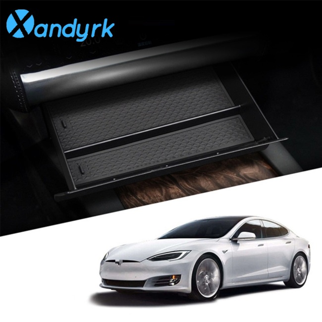 Box Drawer Tray For Tesla Model S/ Console Style Storage Center Car