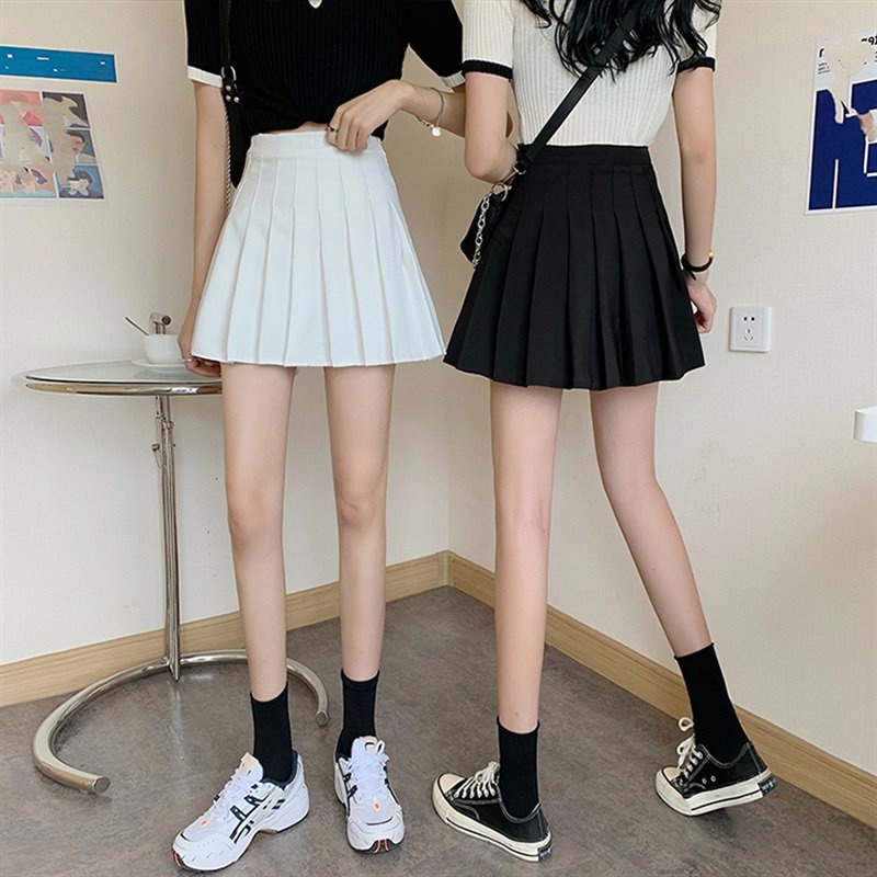 Chân Váy Xếp Ly Tennitt Quốc Dân Dáng Ngắn Xoè Uzzang Cạp Cao Có Quần Trong Phong Cách Hàn Quốc | BigBuy360 - bigbuy360.vn