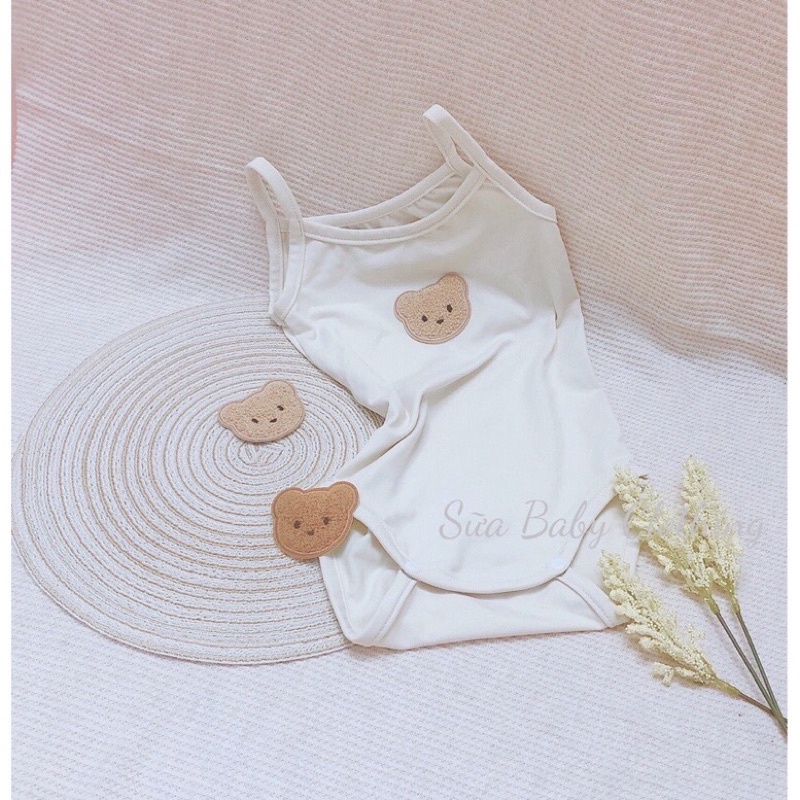 Logo hình gấu thêu trang trí may mặc