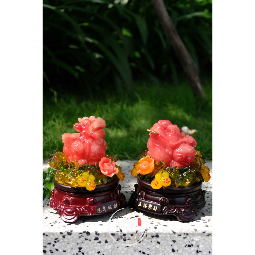 Tỳ Hưu - Cóc Thiềm Thừ Đế Xoay - Cóc Ngậm Tiền Linh Vật Phong Thuỷ - Chiêu Tài Kích Lộc