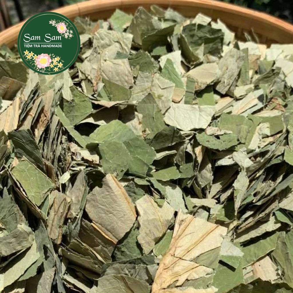 Lá sen sấy khô 500g pha trà giúp giảm cân