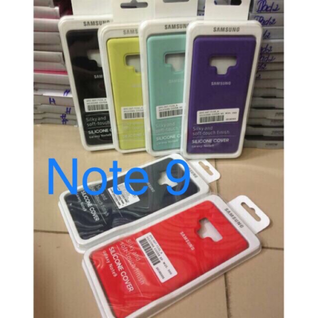 Ốp chống bẩn lưng Silicon Samsung Note9