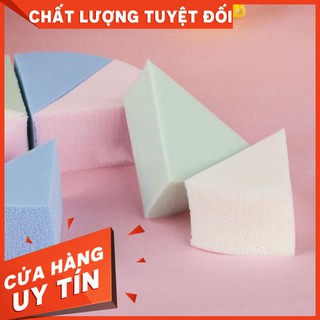 Mút Trang Điểm Tán Kem Lót Hình Tam Giác - 8 Miếng