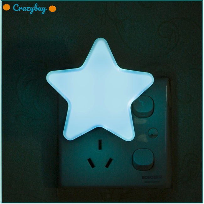 Cr Đèn Ngủ Led Cảm Ứng Hình Ngôi Sao Mini Cho Phòng Ngủ Của Bé