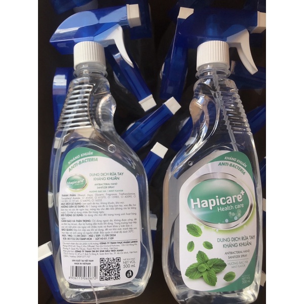 nước rửa tay khô diệt khuẩn hữu cơ 500ml | BigBuy360 - bigbuy360.vn