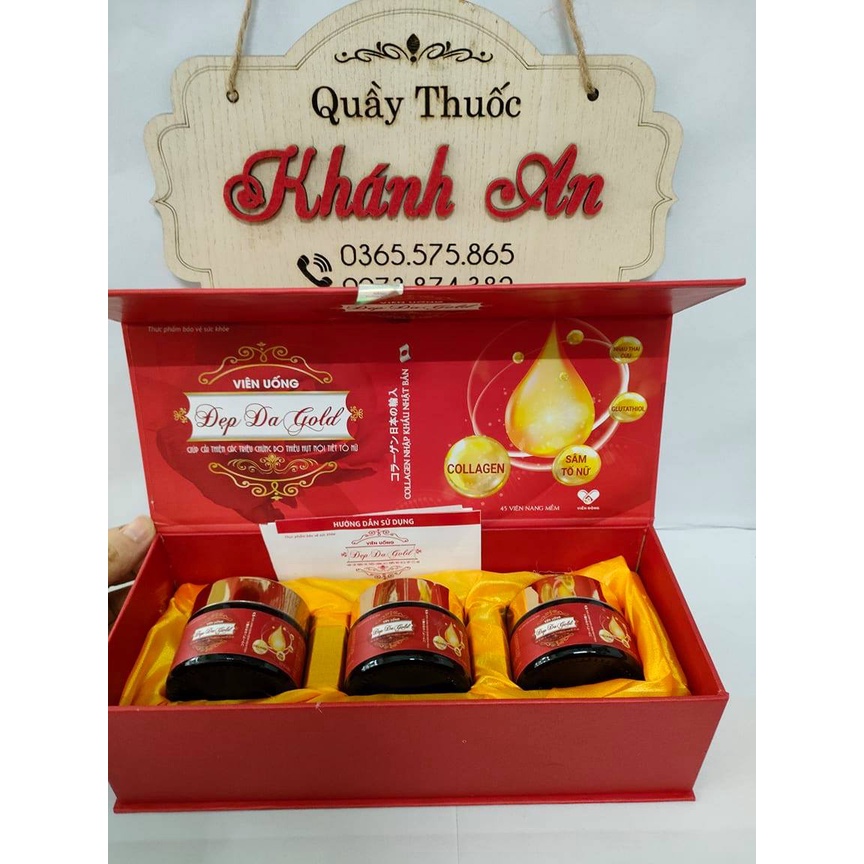 Viên uống đẹp da GOLD