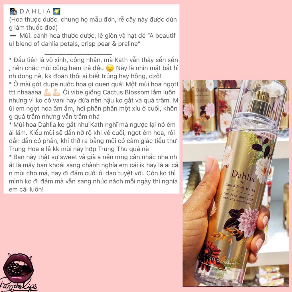 [Bill Mỹ] Xịt thơm Body Mist Bath and Body Works | BigBuy360 - bigbuy360.vn