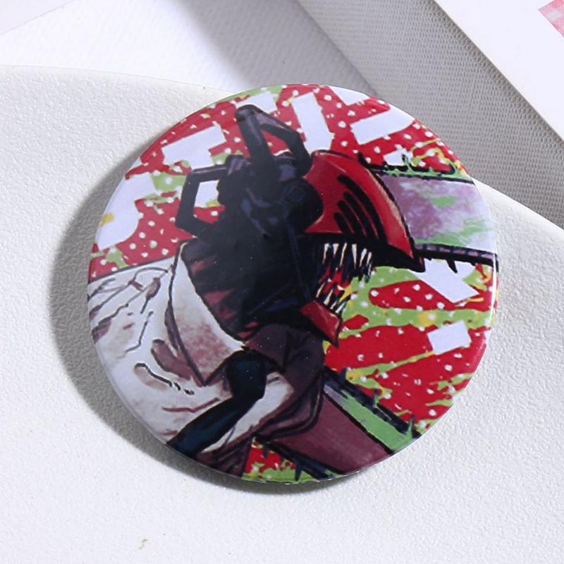 Ghim Cài Áo Hình Cưa Xích 12 Kiểu Hóa Trang Cho Nam &amp; Nữ