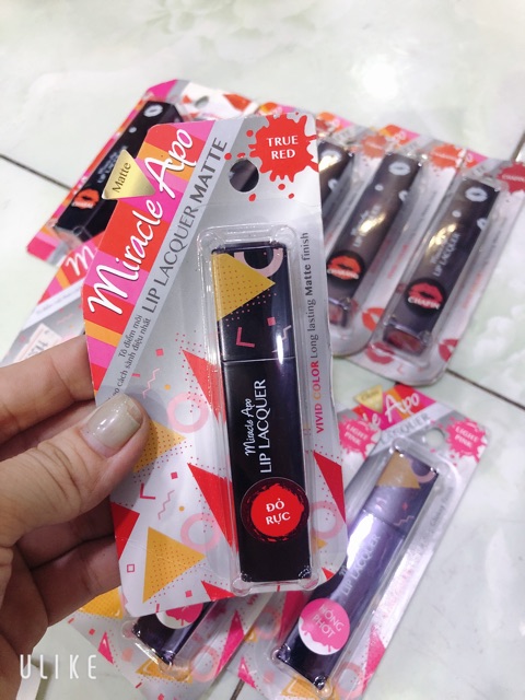 Son Miracle Apo Lip Lacquer Matte 3ML