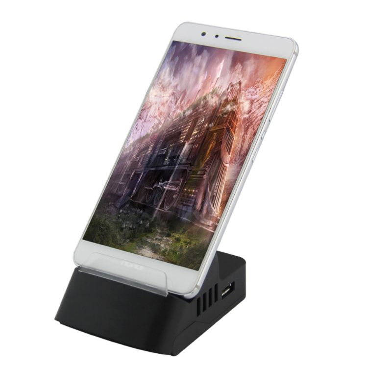 Đế Sạc Đứng Chuyển Đổi Video Với Cổng Type-C USB Kép Cho Switch