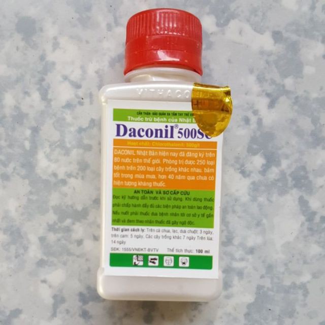 [SIEURE] Daconil chai 100ml hàng đẹp, phân phối chuyên nghiệp.