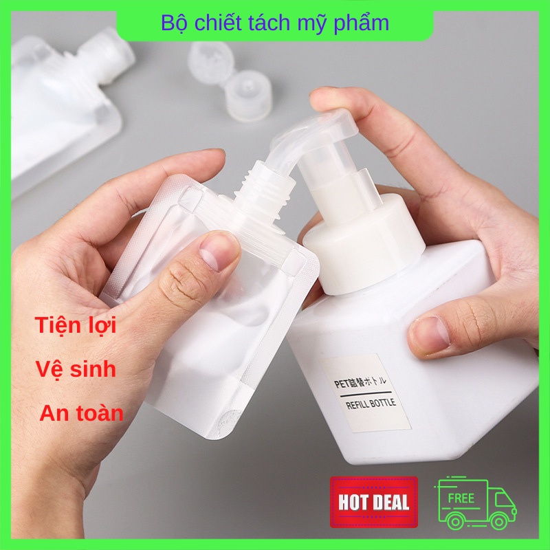 Túi chiết mỹ phẩm du lịch tiện lợi (combo 3 túi)