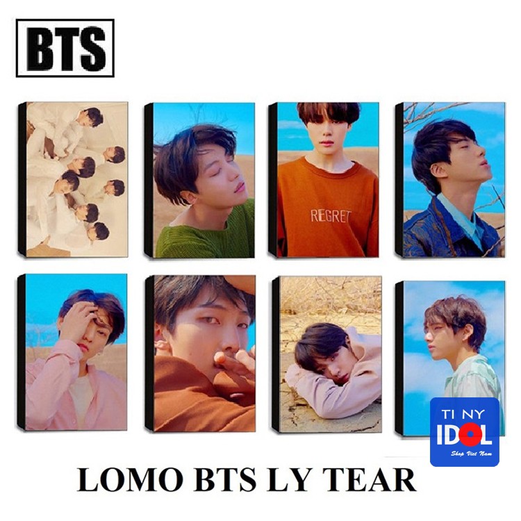 Combo 8 Hộp Lomo Card BTS Love Yourself Tear 2018 - Hình Ảnh Kpop