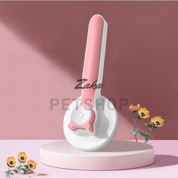 Lược chải lông cho mèo có nút bấm