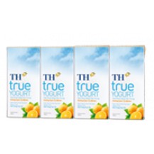Sữa chua uống tiệt trùng TH True Yogurt - Lốc 4 hộp 180ml