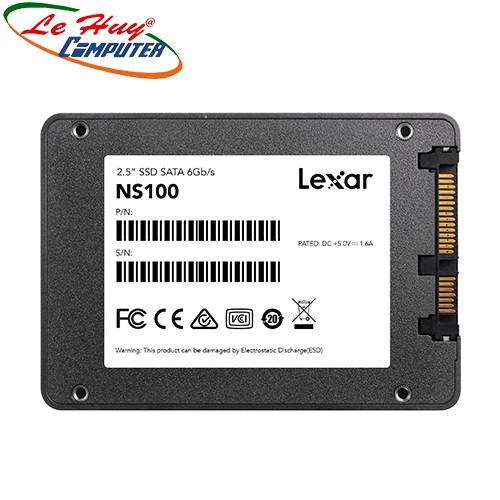 Ổ cứng SSD Lexar 256GB NS100 2.5&quot; SATA III Hàng Chính Hãng