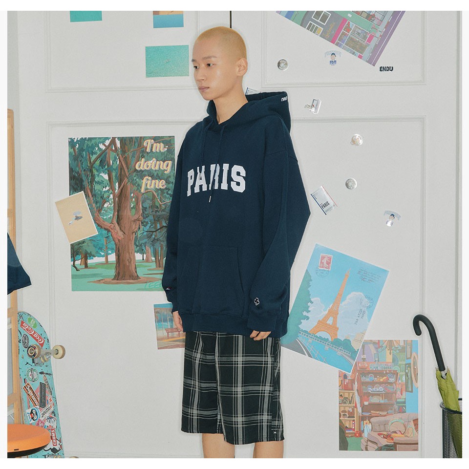 CHÍNH HÃNG ÁO HOODIE ENOU PARIS SOOBIN TXT