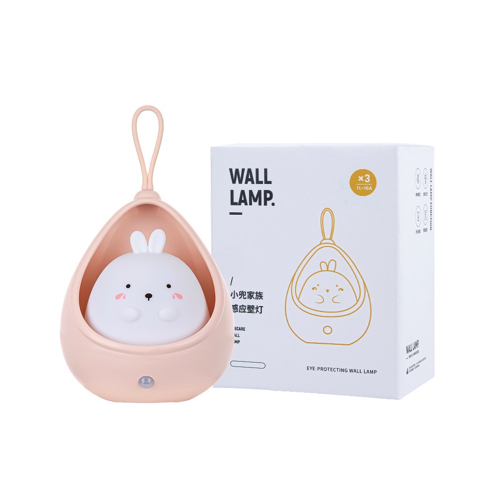 Đèn cảm ứng Fnelse sạc nguồn USB để bàn trang trí phòng ngủ