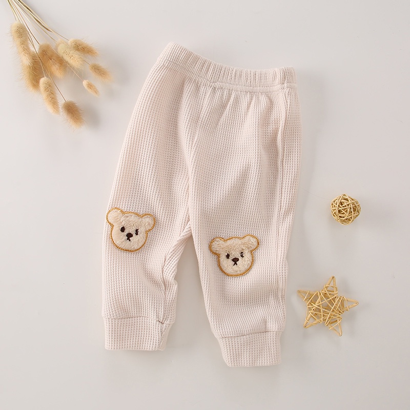 Quần dài lưng thun mềm mại thời trang thu đông cho bé