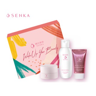 Bộ sản phẩm đánh thức làn da trắng hồng Senka