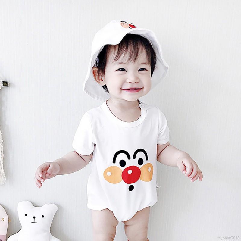 Bộ Bodysuit Một Mảnh Không Tay Sợi Cotton Cho Bé Sơ Sinh