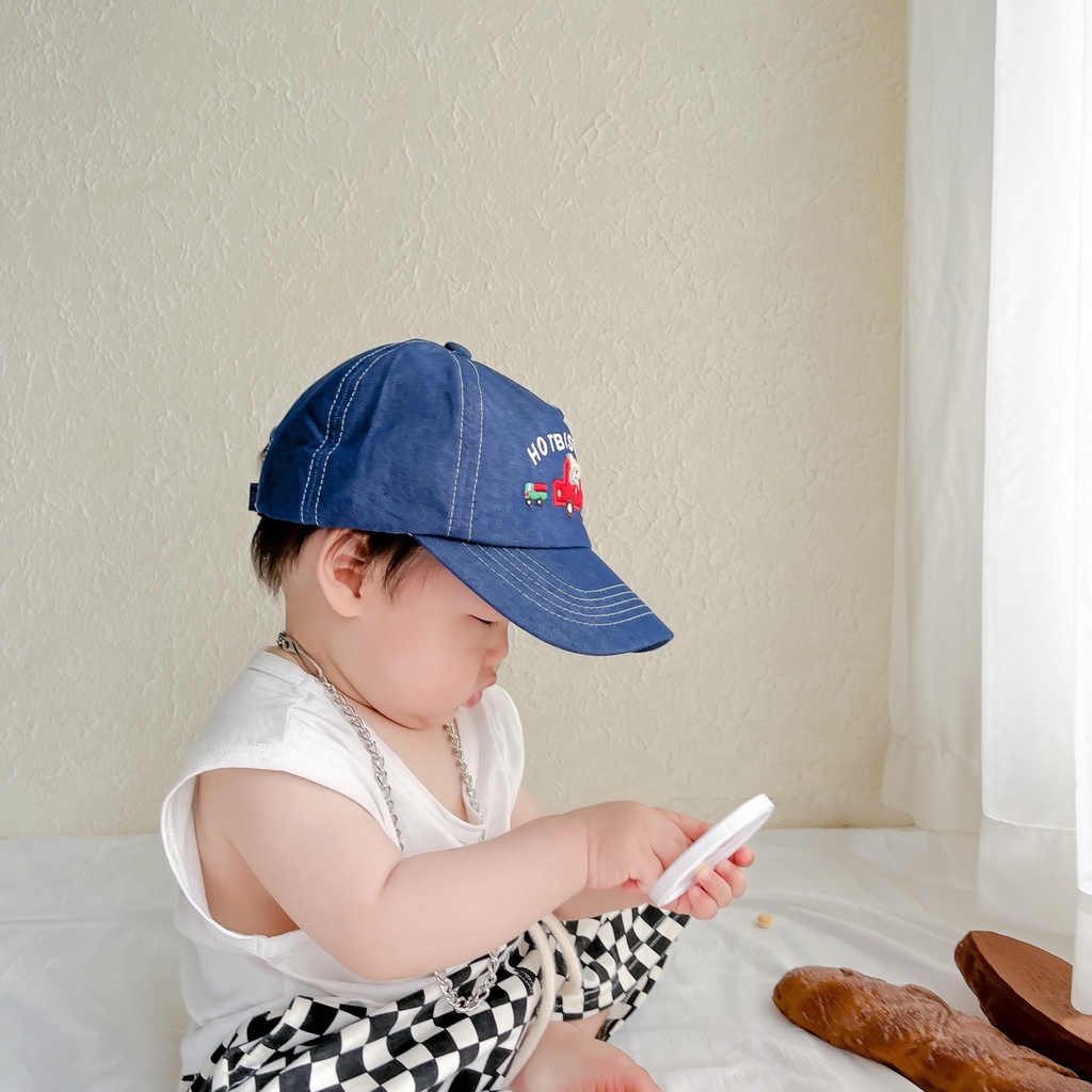 Mũ Lưỡi Trai Chống Nắng Dễ Điều Chỉnh Thời Trang Dành Cho Trẻ Nhỏ 2-6 Tuổi