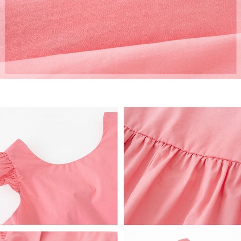 Áo Hai Dây Không Tay Đính Nơ To Quyến Rũ Thời Trang Mùa Hè Dành Cho Bé Gái