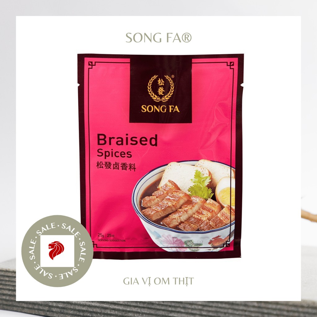 Gia Vị om thịt Singapore SONG FA