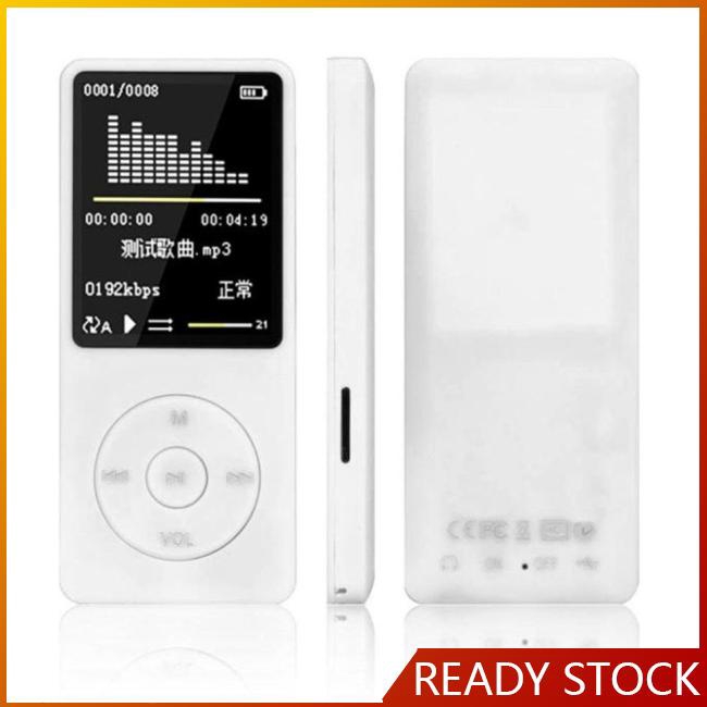 Portable MP4 Lossless Sound Music Player FM Recorder FM Radio Lot Micro TF Card AMV AVI Audiobooks