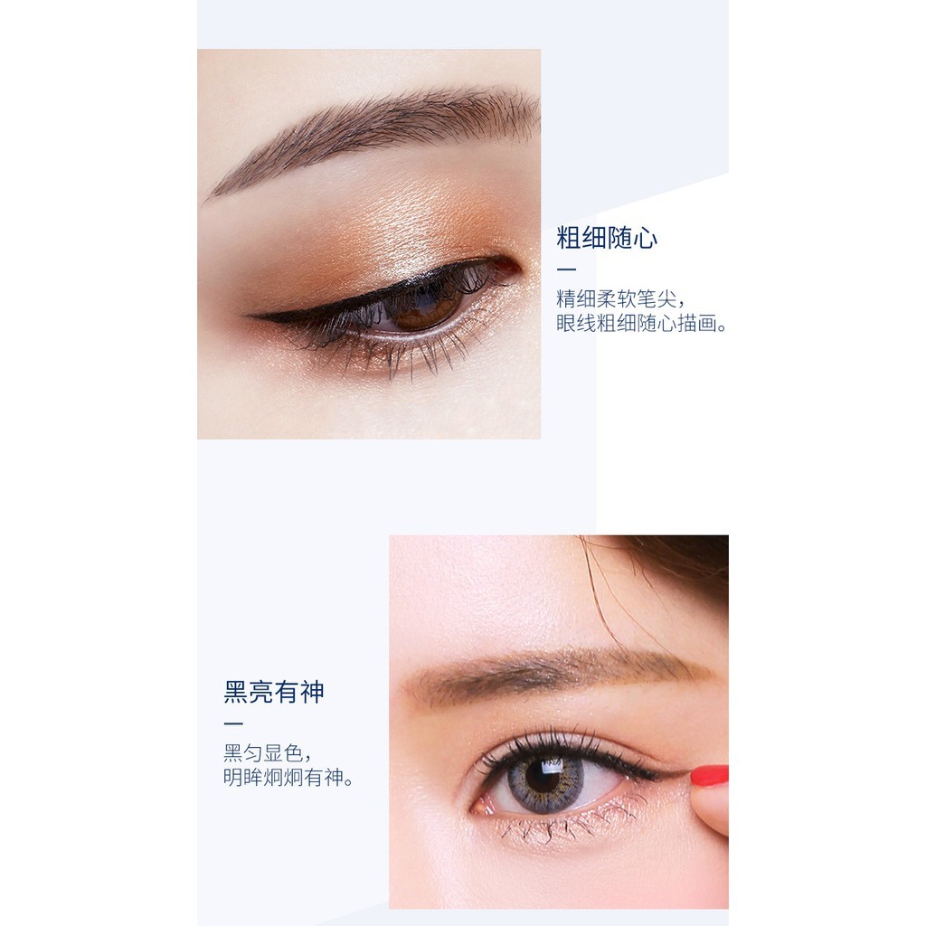 Bộ trang điểm mắt LAMEILA Mascara + kẻ mắt dạng lỏng + uốn lông mi mang đi du lịch | BigBuy360 - bigbuy360.vn