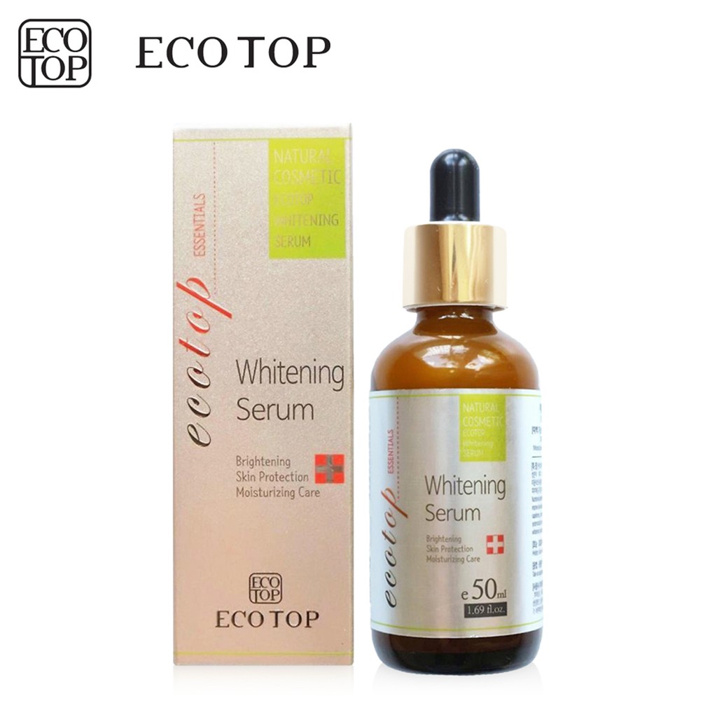 SERUM DƯỠNG TRẮNG DA WHITENING ECOTOP 50ML