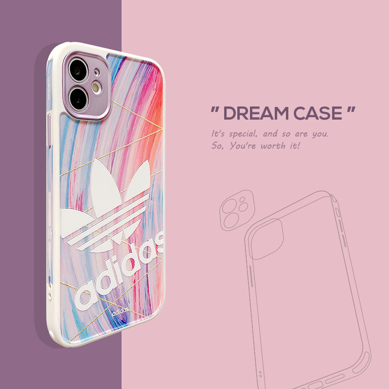 Ốp điện thoại in Adidas chống rơi cho Iphone 12 Pro Max 11 Pro Max X Xs Max Xr 7 8 7 8 Plus | BigBuy360 - bigbuy360.vn
