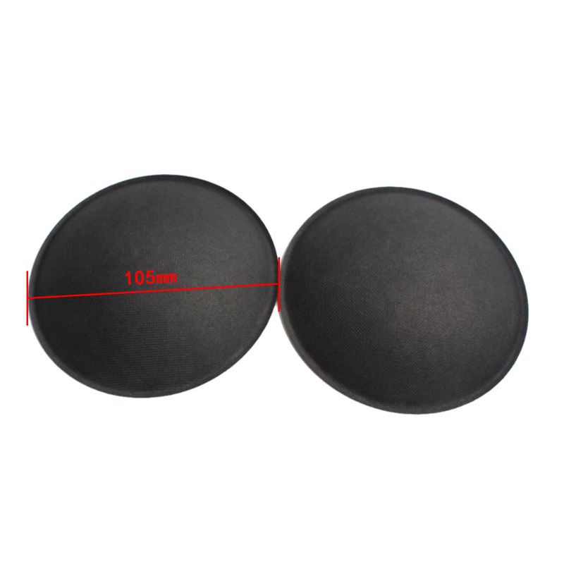 2 Vỏ Chống Bụi Cho Loa Subwoofer Woofer 105MM 115MM Màu Đen